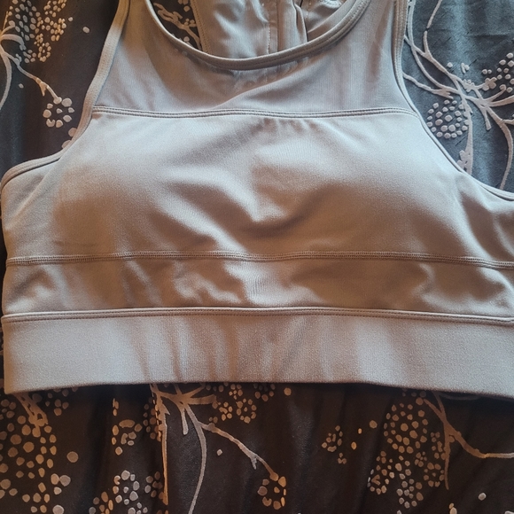 Zyia active All Star Sports Bra in Charcoal size medium - Picture 2 of 6